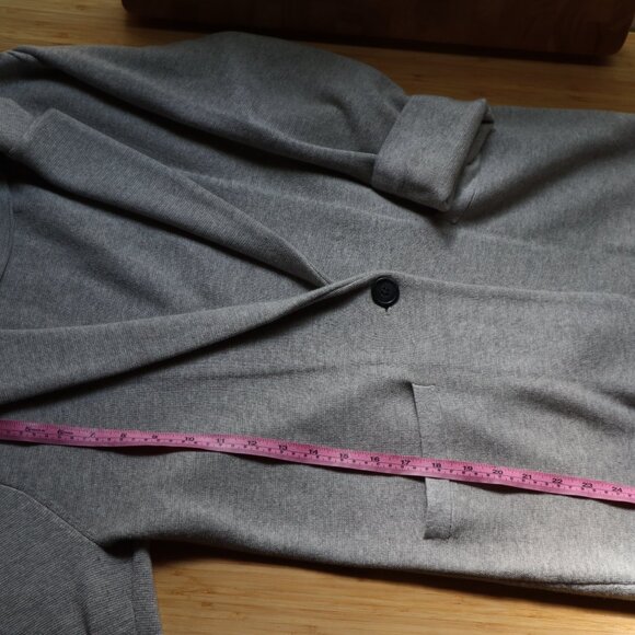 JCREW knit gray blazer, size xs, Sweater blazer - Picture 6 of 8